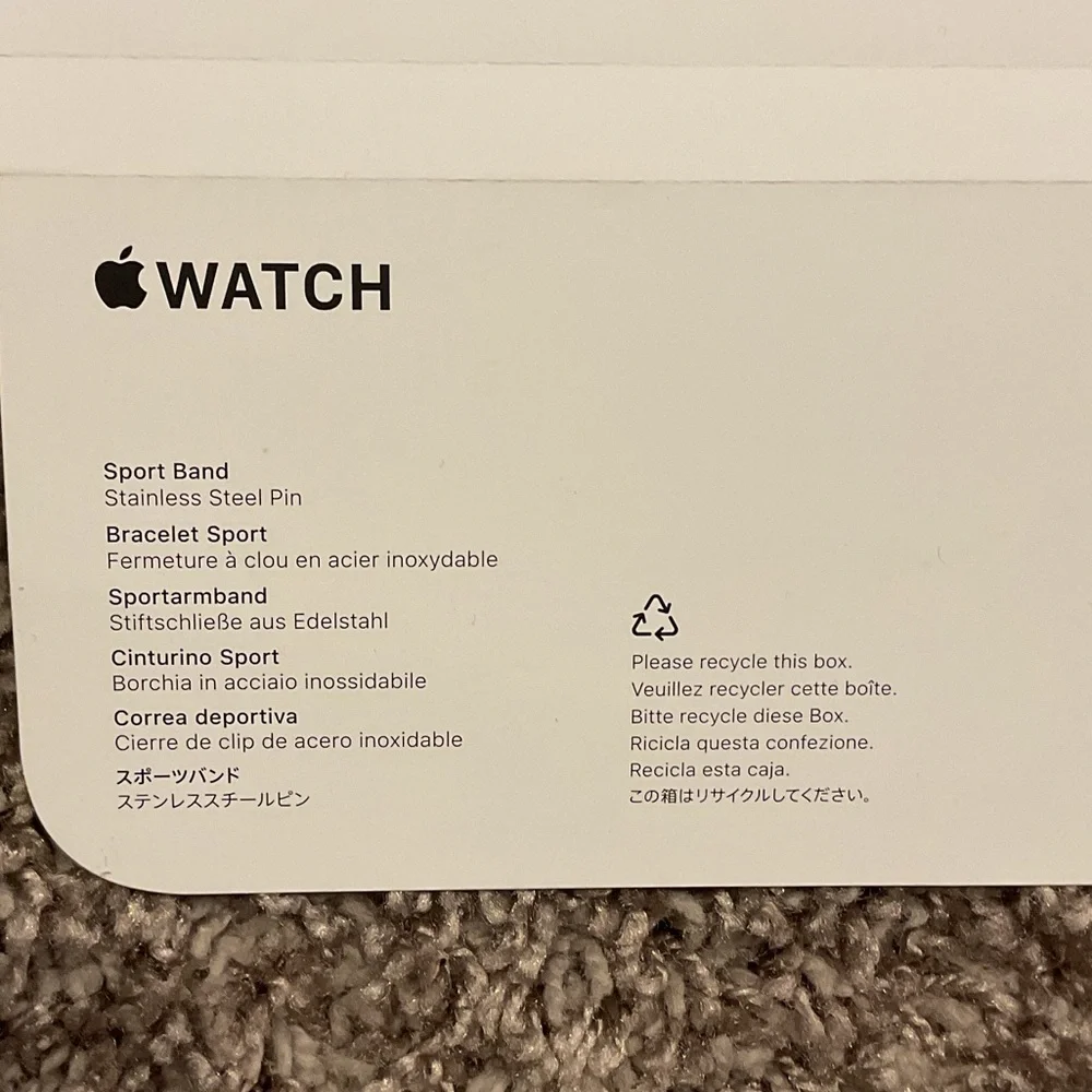 BRAND NEW Apple Watch Band - Deep Blue